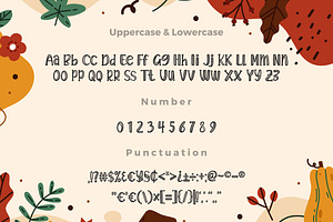 Reccow A Bouncy Outline Font