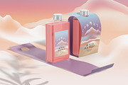 Landscape creator. Foggy sunrise, an Object Graphic by Julie&Taily (Thumbnail 11 of 30)