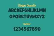 Cheroky - Bold Fun Display Font, a Font by Gumrega Studio (Thumbnail 6 of 8)