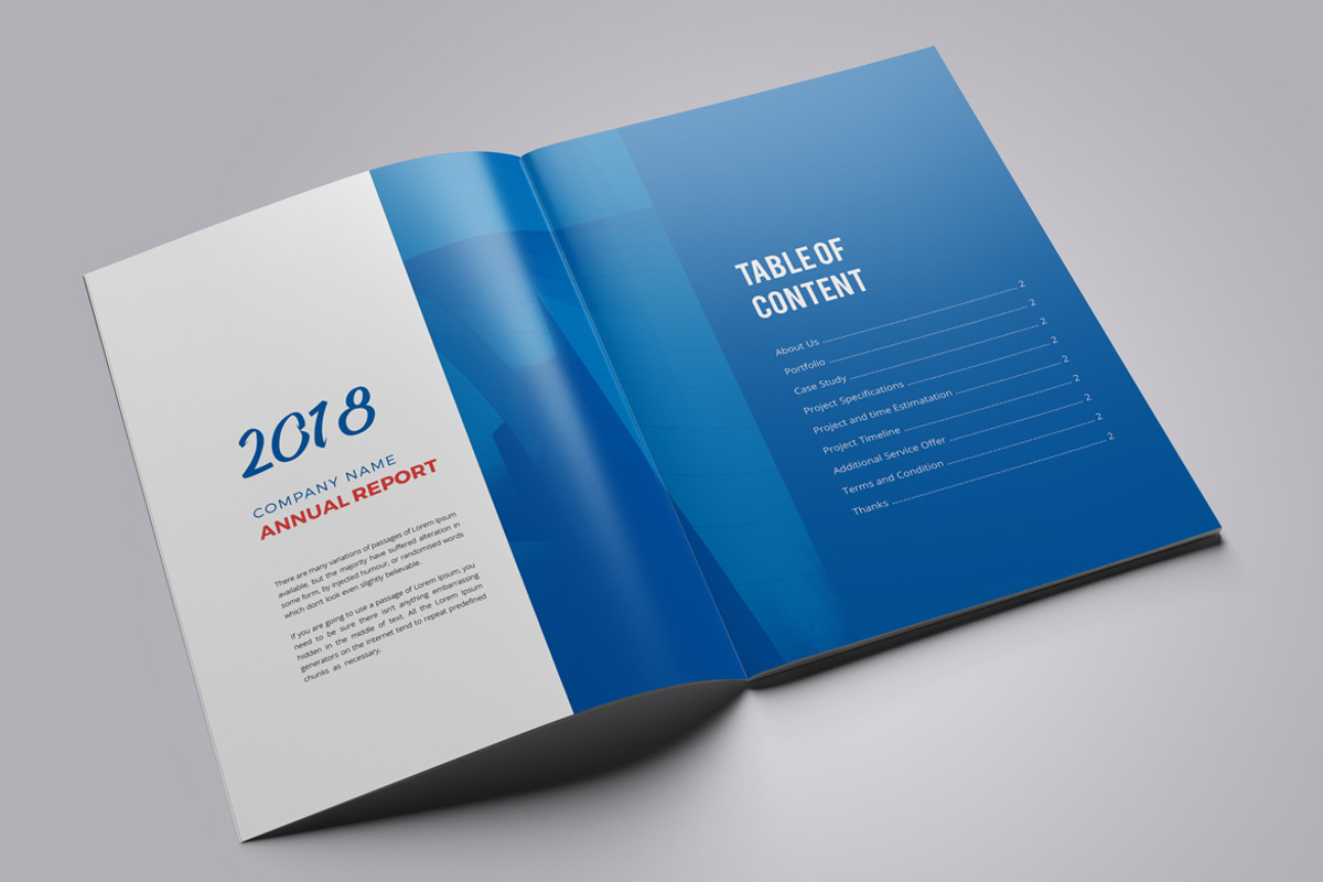 Annual Report, a Brochure Template by Pro-Gh (Photo 4 of 14)