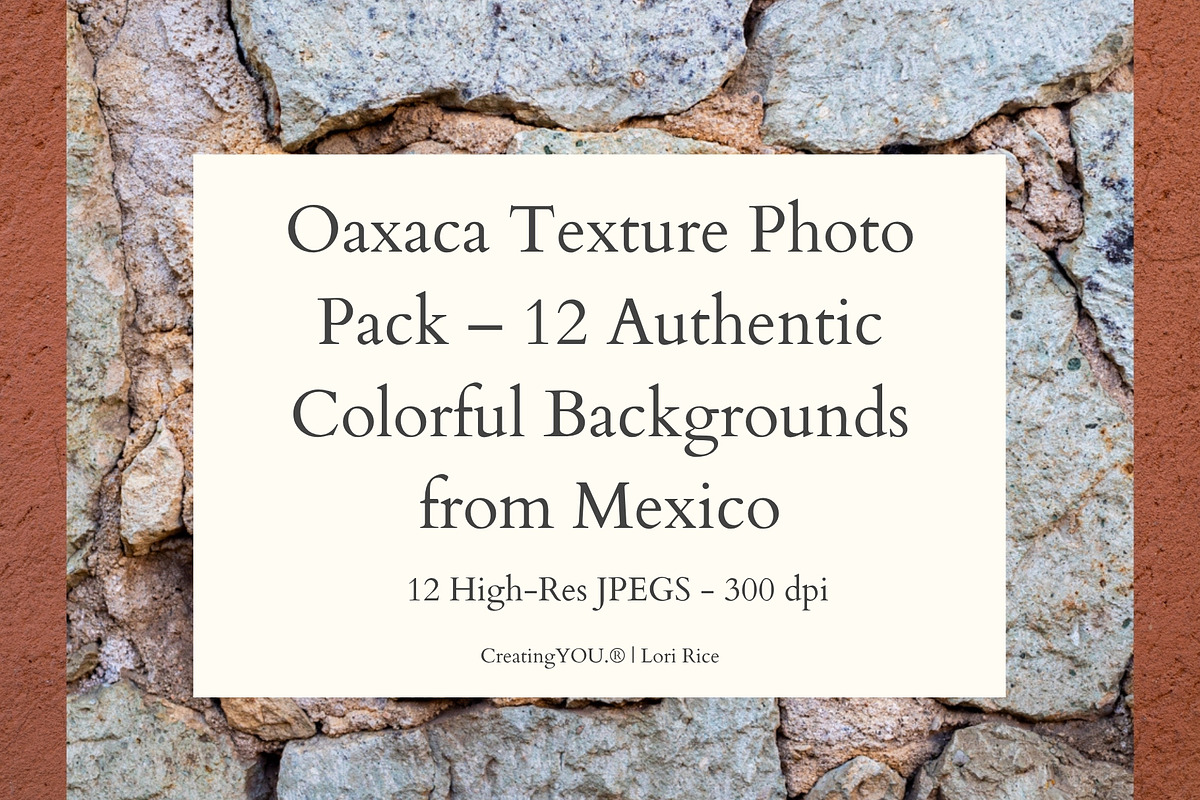 Oaxaca Texture Photo Pack, a Background Photo by CreatingYOU.®, Lori Rice (Photo 1 of 5)