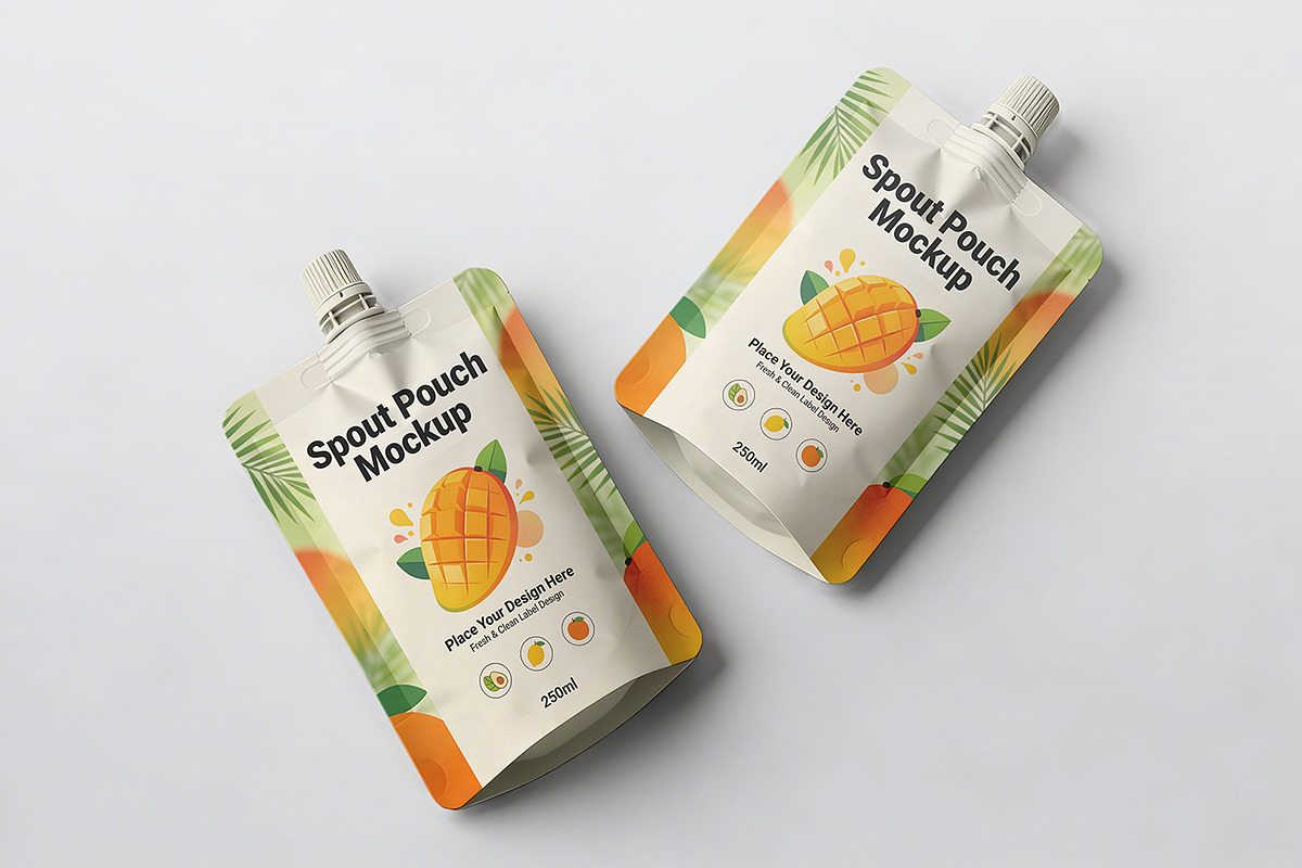 Spout Pouch Mockup, a Product Mockup by Pitchlook.Studio (Photo 3 of 4)