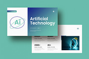 Ai Artificial Technology Template, a Presentation Template by Pradaxa (Thumbnail 3 of 5)