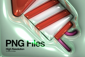 Inflated Xmas 140 PNG Elements