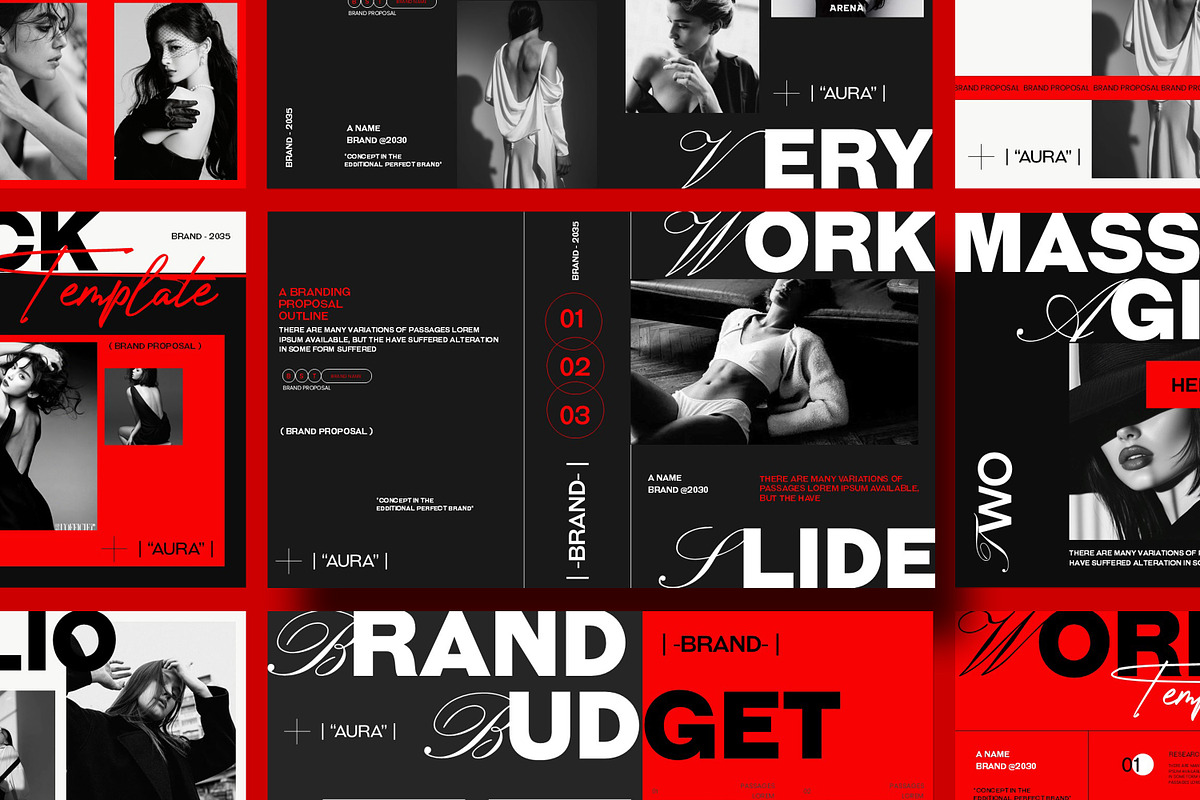 AURA | Brand Proposal Template, a Presentation Template by Slide-Agency (Photo 8 of 11)