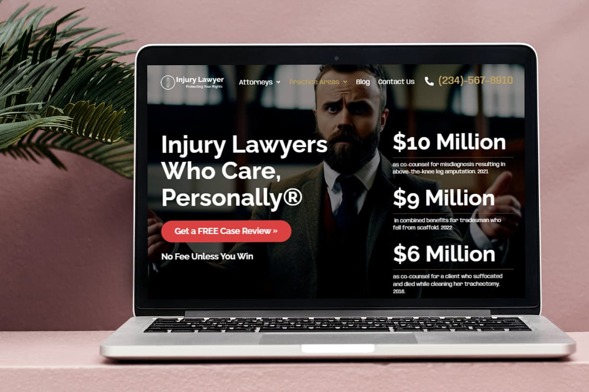 Injury Lawyer WordPress Theme, a WordPress Template by Your Theme Shop (Photo 9 of 9)