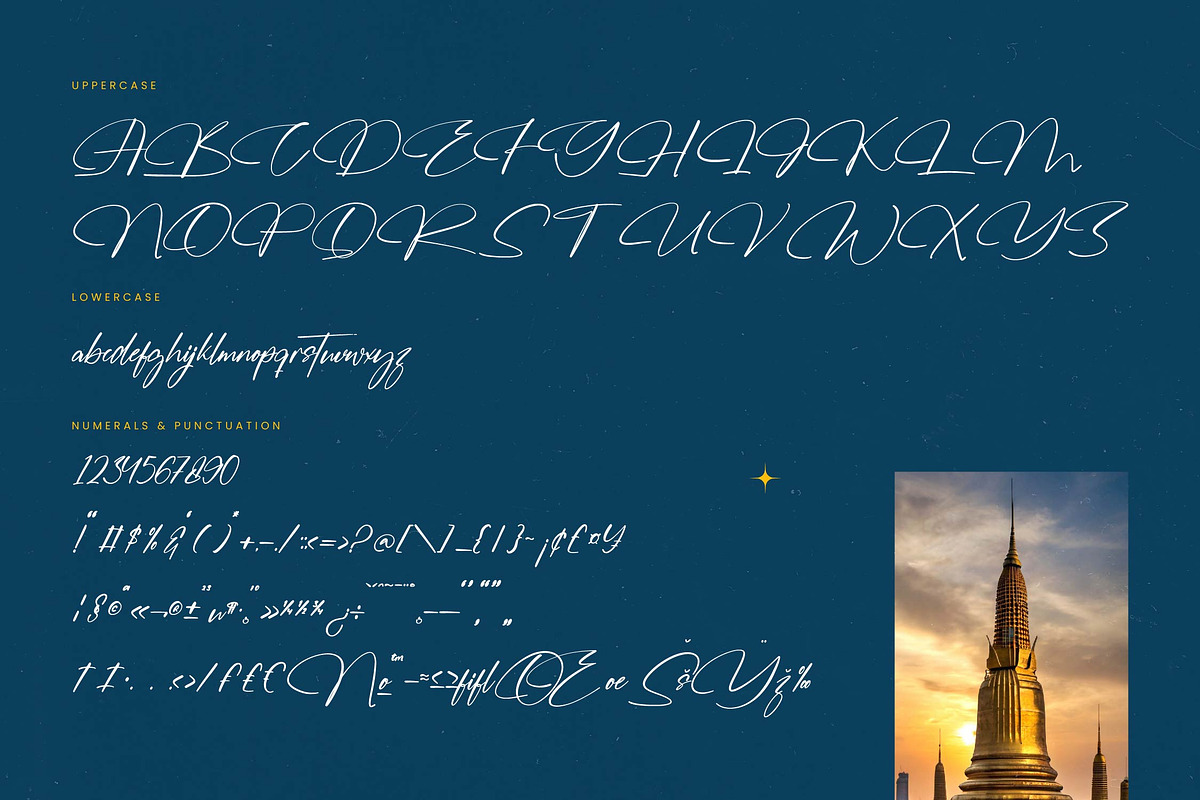 Bangkok Signature Stylish Signature, a Script Font by stylishtype.co (Photo 18 of 20)