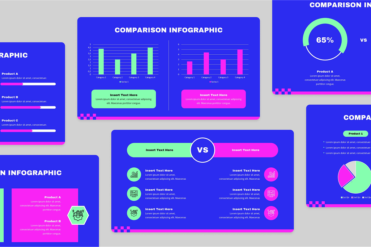 Comparison Diagram Keynote, a Presentation Template by Annora Studio (Photo 4 of 5)