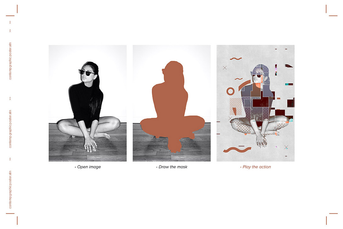 Contemporary Graphic Poster Action, an Action Add-On by bangingjoints (Photo 3 of 6)