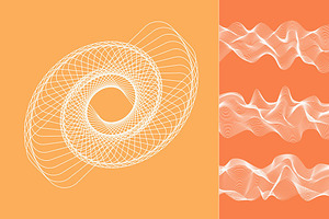 Abstract Twirls Elements Pack