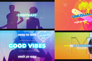 Contrast Intro for After Effects, a Presentation Template by FlashFXbox