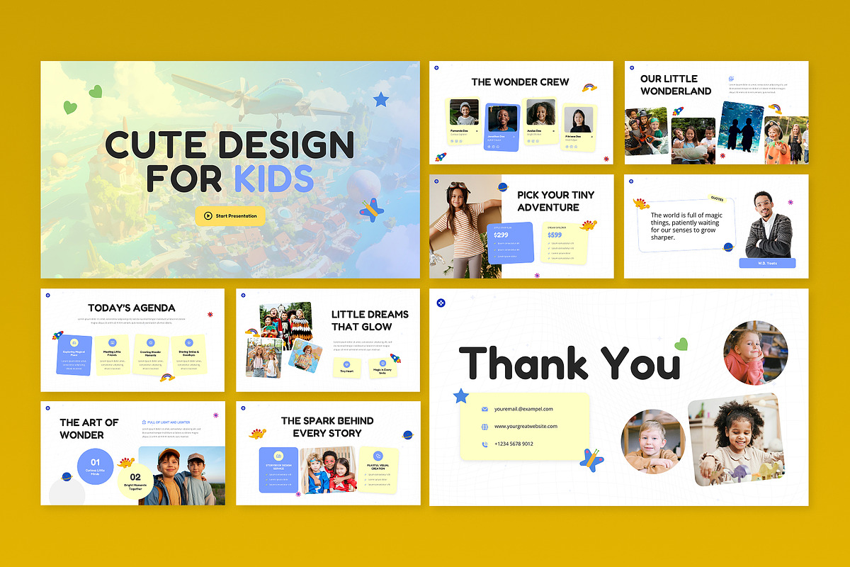 Cute Design Collection PowerPoint, a Presentation Template by Antstheme (Photo 3 of 4)
