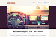 Compose - Responsive Email Template, a Templates & Theme by Surjith SM (Thumbnail 2 of 2)