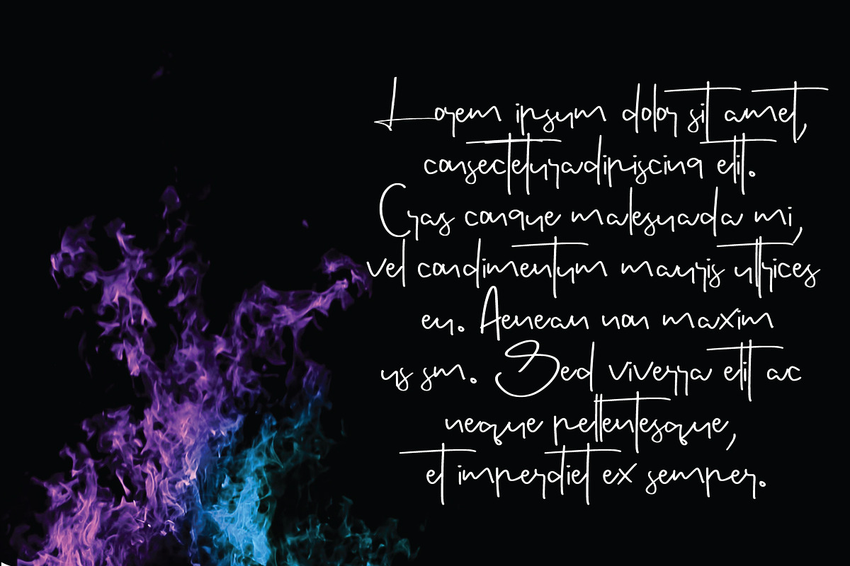 christian anderson, a Script Font by Mariyana (Photo 6 of 6)