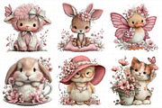 Whimsical Spring Animal Clipart, an Illustration by Daily.Designs (Thumbnail 8 of 8)