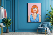 Vector Fashion Girl Portraits, a Person Illustration by Iryna Denysova (Thumbnail 11 of 11)