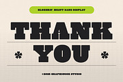 Bloxerif, a Serif Font by graphicook (Thumbnail 10 of 10)