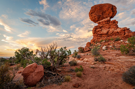 Landscape View from Arches National Park, Utah, USA, a Nature Photo by Jeff Schwartz Photography