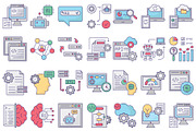 AI and SaaS Vector Icons Collection, a Solid Icon by Vector Portal (Thumbnail 5 of 6)