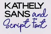Kathely Font Duo Sans Signature, a Script Font by Maulana Creative (Thumbnail 5 of 7)