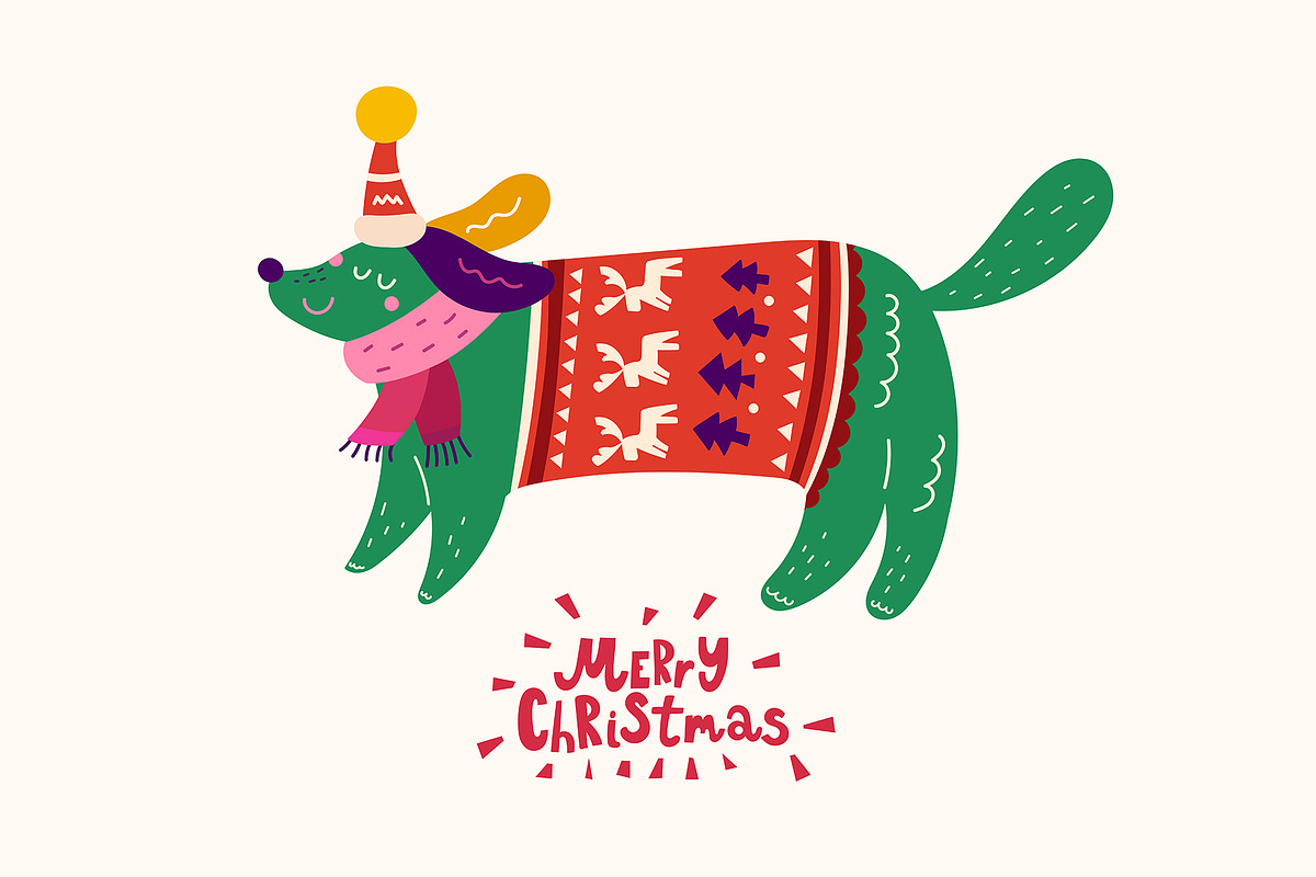 Christmas Cats, a Seasonal Illustration by MoleskoStudio (Photo 10 of 26)