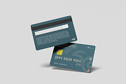 Credit Card Mockup For Branding, an Advertising Mockup by bimockup (Thumbnail 4 of 6)