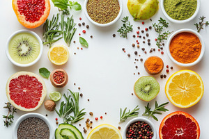 Health food for fitness concept with, an Animal Photo by Pixeness Studio