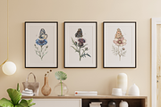 Vintage Botanical Butterflies, a Decorative Illustration by youtoview (Thumbnail 6 of 12)
