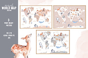 Animal World Map Creator 2, an Animal Illustration by VerAna (Thumbnail 2 of 11)