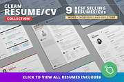 Entire Shop - Resume/Cv Bundle, a Resume Template by TheResumeCreator (Thumbnail 3 of 7)