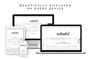 Undaunted Wordpress Theme, a WordPress Template by brave + beautiful designs (Thumbnail 2 of 4)