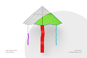 Kite Mockup Set, a Product Mockup by Country4k (Thumbnail 2 of 4)
