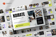 Financial & Investment Powerpoint, a Presentation Template by fluffstudio (Thumbnail 1 of 4)