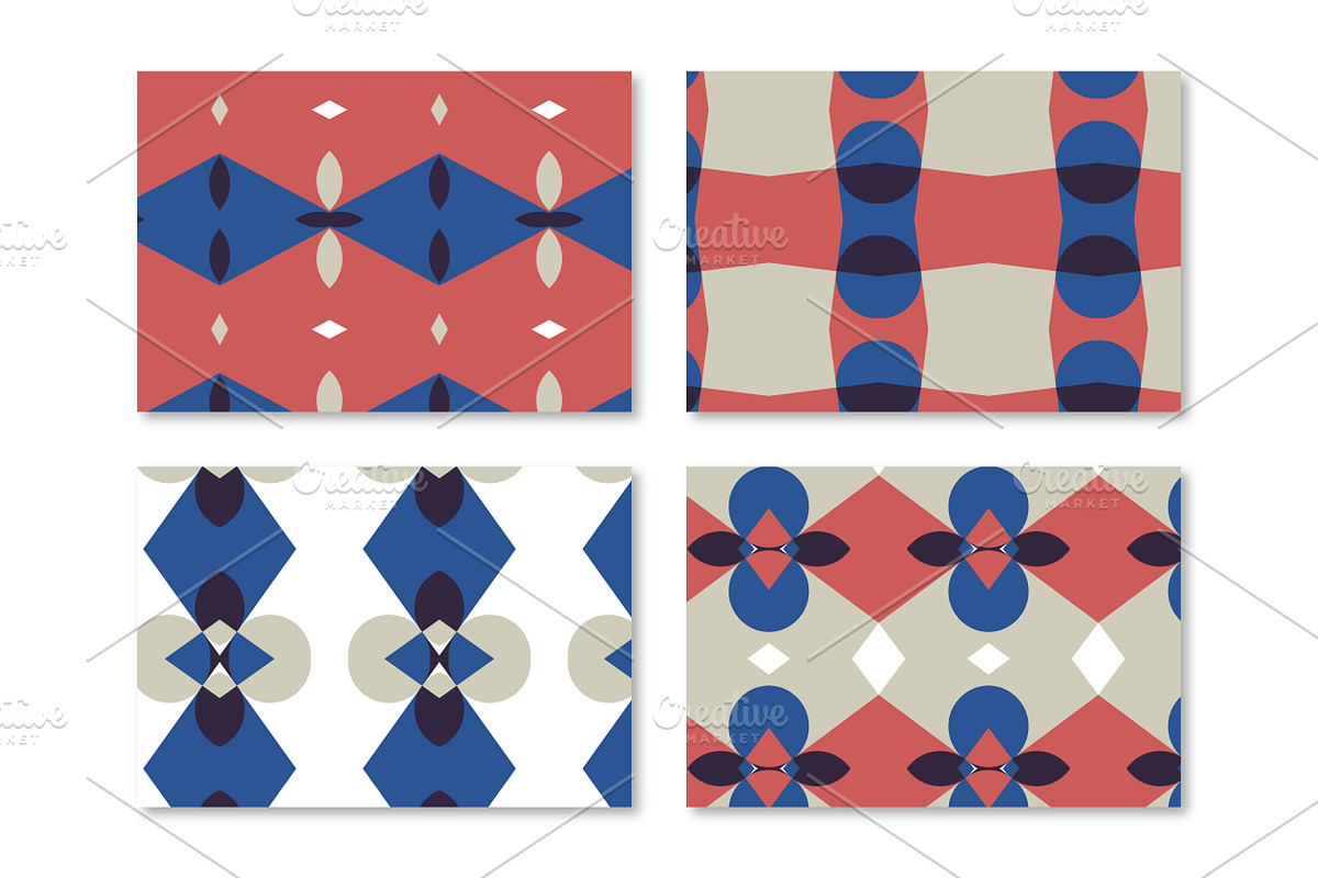 OLINA geometric seamless patterns., a Pattern Graphic by Peolla (Photo 4 of 10)