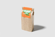 Long Paper Bag Mockup, a Packaging Mockup by HanaSaka_Studio (Thumbnail 3 of 5)