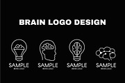 Brain logo designs, a Branding & Logo Template by Slavko Kahovsky (Thumbnail 1 of 5)