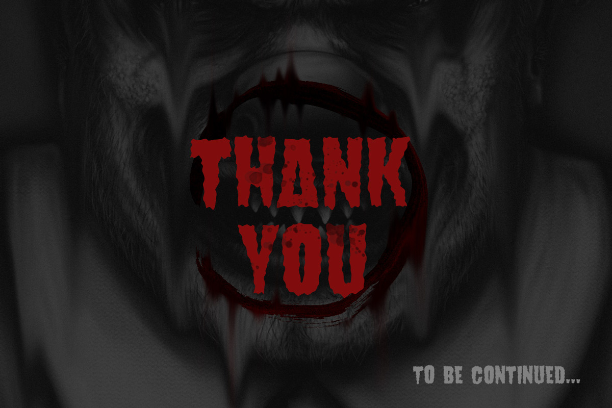 Sinister Mind - Horror Creepy Font, a Font by Littlehand (Photo 10 of 10)
