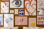 Modern Eclectic Maximalist Prints, a Background Graphic by Laras Wonderland (Thumbnail 12 of 15)