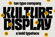 TAN - KULTURE, a Font by TanType (Thumbnail 1 of 18)