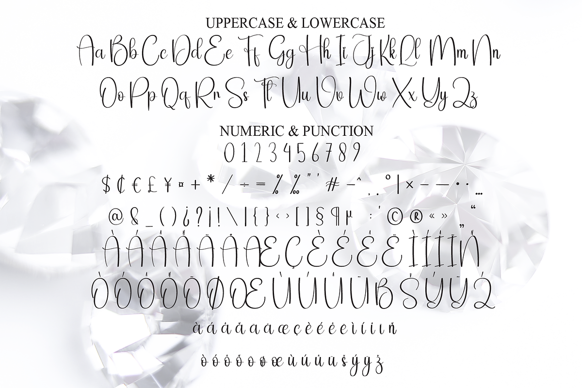 Diamond | Script Font, a Handwritten Font by Scratchones (Photo 7 of 9)