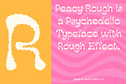 Peacy Rough, a Sans Serif Font by Craft Supply Co. (Thumbnail 5 of 8)