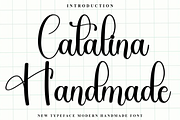 Catalina Handmade, a Handwritten Font by InermediaSTUDIO (Thumbnail 1 of 8)