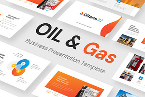 Oil and Gas Industry Google Slides, a Presentation Template by Premast