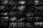 50+ Bokeh Snowfall Overlays, a Texture Graphic by UnicDesign (Thumbnail 2 of 3)