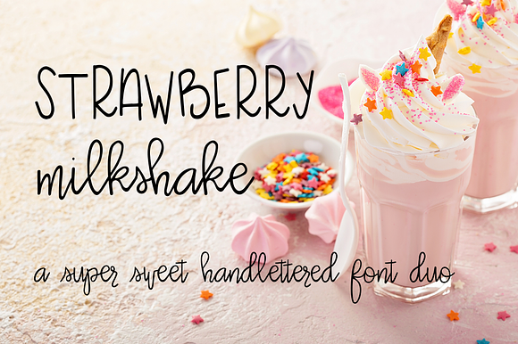 STRAWBERRY milkshake preview 7