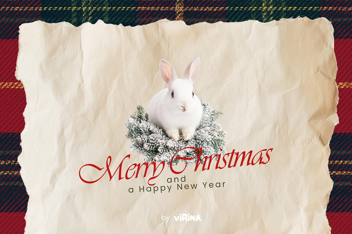 Christmas classic collage pack, an Object Graphic by VirinaDesign (Photo 13 of 13)