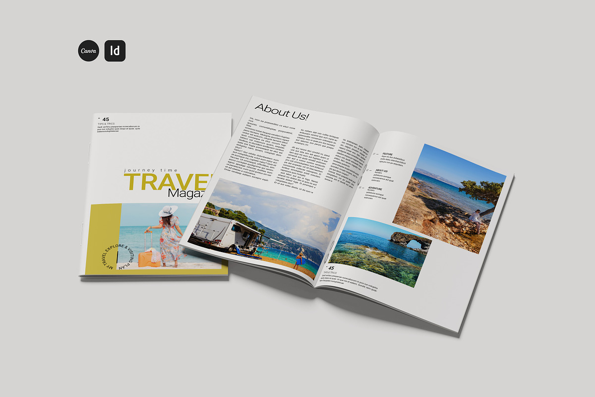 Travel Magazine Template