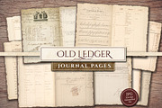 Old Ledger Paper, a Texture Illustration by Secret Helper (Thumbnail 1 of 7)