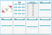 5 Year Monthly Agenda (2026–2030), a Stationery Template by Shumaya (Thumbnail 8 of 11)