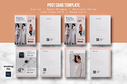 Postcard Template, a Card Template by crazyOWL (Thumbnail 1 of 6)